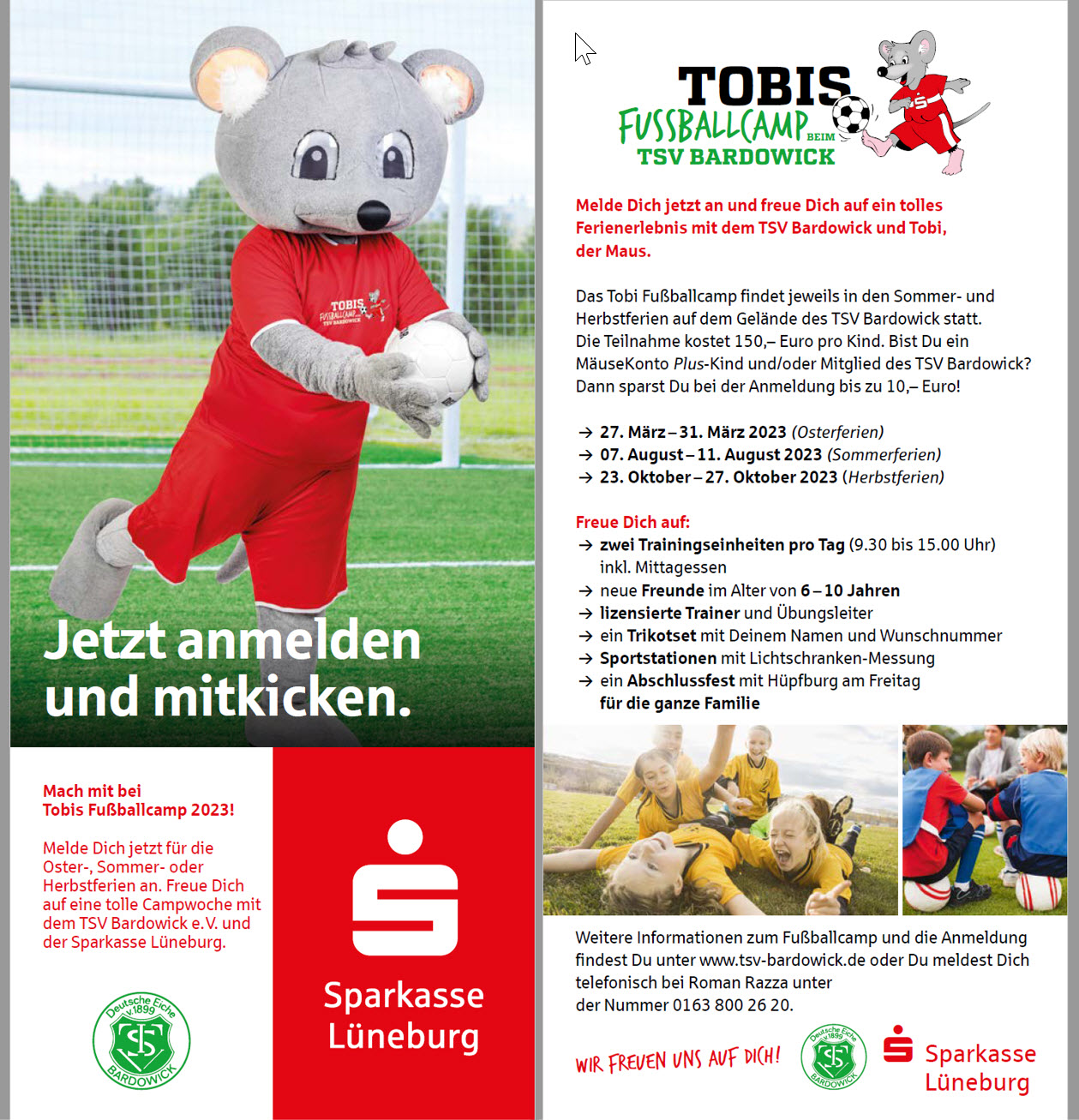 TSVBardowick Tobis Fussballcamp