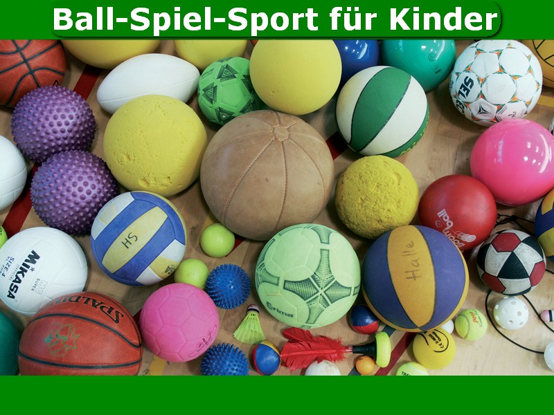 Ball-Spiel-Sport für Kinder